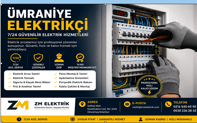umraniye elektrikci